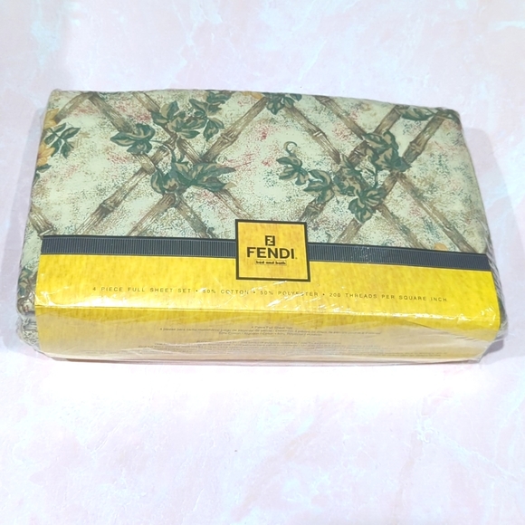 Fendi Other - Fendi Bed and Bath Gazebo Full Sheet Set